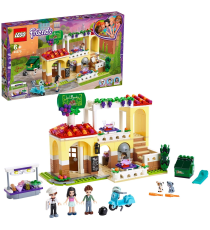Lego Friends - Il Ristorante di Heartlake City - Set Pizzeria con 3 Mini-Doll, Scooter e 2 Figure di Gatti - 41379 Lego Friends - Il Ristorante di Heartlake City - Set Pizzeria con 3 Mini-Doll, Scooter e 2 Figure di Gatti - 41379