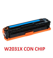 Toner Compatibile per Hp Color LaserJet Managed E45028dn Ciano