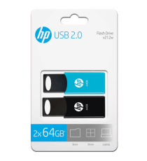 2 PENDRIVE HP V212W 64GB USB 2.0  PACK 2 PZ 64 GB - USB 2.0 HPFD212-64-TWIN Drive Flash USB 1 PENDRIVE BLU +  1 PENDRIVE NERA 2 PENDRIVE HP V212W 64GB USB 2.0  PACK 2 PZ 64 GB - USB 2.0 HPFD212-64-TWIN Drive Flash USB 1 PENDRIVE BLU +  1 PENDRIVE NERA