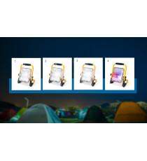 FARO LED PORTATILE A BATTERIA RICARICABILE 30W 1000 LUMEN 6500K LUCE FREDDA IP65 RICARICA USB L218*W57*H280mm ORIENTABILE 360 FARO LED PORTATILE A BATTERIA RICARICABILE 30W 1000 LUMEN 6500K LUCE FREDDA IP65 RICARICA USB L218*W57*H280mm ORIENTABILE 360