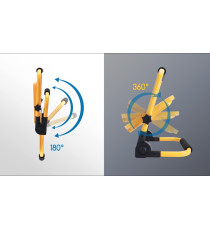 FARO LED PORTATILE A BATTERIA RICARICABILE 30W 1000 LUMEN 6500K LUCE FREDDA IP65 RICARICA USB L218*W57*H280mm ORIENTABILE 360 FARO LED PORTATILE A BATTERIA RICARICABILE 30W 1000 LUMEN 6500K LUCE FREDDA IP65 RICARICA USB L218*W57*H280mm ORIENTABILE 360