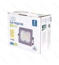 FARO LED ULTRASOTTILE GRIGIO 10W 900 LUMEN 4000K LUCE NATURALE - IP65 IN ALLUMINIO -  MISURA L122*W94*H16mm AIGOSTAR FARO LED ULTRASOTTILE GRIGIO 10W 900 LUMEN 4000K LUCE NATURALE - IP65 IN ALLUMINIO -  MISURA L122*W94*H16mm AIGOSTAR