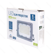 FARO LED ULTRASOTTILE GRIGIO 50W 4500 LUMEN 6500K LUCE FREDDA - IP65 IN ALLUMINIO - MISURA L213*W160*H26mm AIGOSTAR FARO LED ULTRASOTTILE GRIGIO 50W 4500 LUMEN 6500K LUCE FREDDA - IP65 IN ALLUMINIO - MISURA L213*W160*H26mm AIGOSTAR