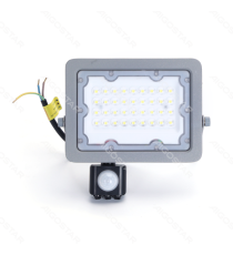 FARO LED ULTRASOTTILE GRIGIO 30W CON SENSORE MOVIMENTO 2700 LUMEN 6500K LUCE FREDDA -IN ALLUMINIO-  L176.8*W179.6*H54.1mm FARO LED ULTRASOTTILE GRIGIO 30W CON SENSORE MOVIMENTO 2700 LUMEN 6500K LUCE FREDDA -IN ALLUMINIO-  L176.8*W179.6*H54.1mm