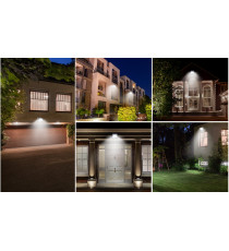 FARO LED SLIM BIANCO 50W CON SENSORE MOVIMENTO 4500 LUMEN 6400K LUCE FREDDA -IN ALLUMINIO- IP65 L211*W245*H56mm FARO LED SLIM BIANCO 50W CON SENSORE MOVIMENTO 4500 LUMEN 6400K LUCE FREDDA -IN ALLUMINIO- IP65 L211*W245*H56mm