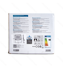 FARO LED SLIM BIANCO 50W CON SENSORE MOVIMENTO 4500 LUMEN 6400K LUCE FREDDA -IN ALLUMINIO- IP65 L211*W245*H56mm FARO LED SLIM BIANCO 50W CON SENSORE MOVIMENTO 4500 LUMEN 6400K LUCE FREDDA -IN ALLUMINIO- IP65 L211*W245*H56mm