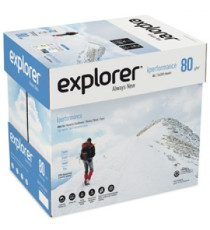 CARTA FOTOCOPIE A4 EXPLORER 80gr - BIANCA - 500ff - IN RISMA - PUNTO DI BIANCO ELEVATO - CERTIFICATA FSC,ECF,ECOLABEL,ISO9706, CARTA FOTOCOPIE A4 EXPLORER 80gr - BIANCA - 500ff - IN RISMA - PUNTO DI BIANCO ELEVATO - CERTIFICATA FSC,ECF,ECOLABEL,ISO9706,