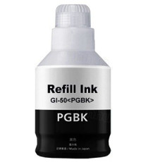 Flacone Inchiostro Compatibile Canon GI-50 PGBK Nero Pigmentato 170 ml per PIXMA G5050 G6050 G7050 GM2050 GM4040 GM4050