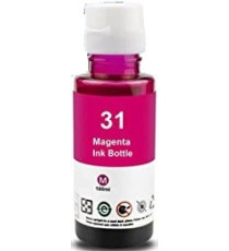 INCHIOSTRO GT-31M MAGENTA 1VU27AE SERBATOIO FLACONE COMPATIBILE INK DYE PER HP Smart Tank 513,455,457,555,559,570 GT31 90ml INCHIOSTRO GT-31M MAGENTA 1VU27AE SERBATOIO FLACONE COMPATIBILE INK DYE PER HP Smart Tank 513,455,457,555,559,570 GT31 90ml