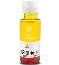 INCHIOSTRO GT-31Y GIALLO 1VU28AE SERBATOIO FLACONE COMPATIBILE INK DYE PER HP Smart Tank 513,455,457,555,559,570 GT31 90ml INCHIOSTRO GT-31Y GIALLO 1VU28AE SERBATOIO FLACONE COMPATIBILE INK DYE PER HP Smart Tank 513,455,457,555,559,570 GT31 90ml