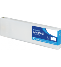 CARTUCCIA SJIC30PC CIANO C33S020640 INK PIGMENTATO COMPATIBILE PER EPSON COLORWORKS TM-C 7500G SJIC30 CAPACITA 295ml CARTUCCIA SJIC30PC CIANO C33S020640 INK PIGMENTATO COMPATIBILE PER EPSON COLORWORKS TM-C 7500G SJIC30 CAPACITA 295ml