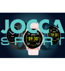 SMARTWATCH JOCCA SPORT 2049A BLU - TOUCH SCREEN - BLUETOOTH 4.0 - 10GG DI AUTONOMIA OROLOGIO ATTIVITA' SPORT FREQUENZA CARDIACA