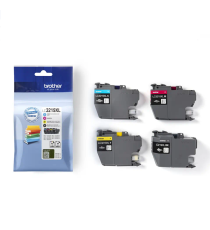 PACK ORIGINALE BROTHER LC3219XL LC3219XLVAL PER BROTHER J6930,J6530,J5730,J5330,J6935,J5930 LC-3219XL BK-C-M-Y