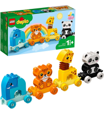 Lego Duplo - Il Treno degli Animali con Elefante, Tigre, Panda e Giraffa - 10955 Lego Duplo - Il Treno degli Animali con Elefante, Tigre, Panda e Giraffa - 10955