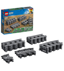 Lego City - Binari - 20 Pezzi Set Accessori di Espansione - 60205 Lego City - Binari - 20 Pezzi Set Accessori di Espansione - 60205