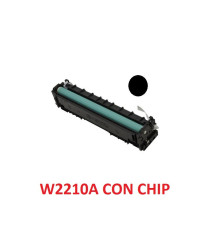 TONER W2210A NERO COMPATIBILE 207A CON CHIP PER HP Color LaserJet Pro Color Pro M255,MFP M282nwM283fw CAPACITA 1.350 PAGINE