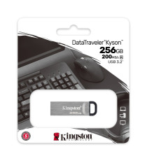 PENDRIVE KINGSTON DTKN 256GB DATA TRAVELER KYSON IN METALLO 256 GB USB 3.2 - DTKN256GB Drive Flash USB Velocit USB 3.2 Gen 1 PENDRIVE KINGSTON DTKN 256GB DATA TRAVELER KYSON IN METALLO 256 GB USB 3.2 - DTKN256GB Drive Flash USB Velocit USB 3.2 Gen 1