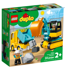 Lego Duplo Town - Camion e Scavatore Cingolato -  10931 Lego Duplo Town - Camion e Scavatore Cingolato -  10931