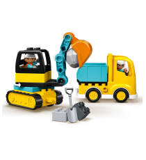 Lego Duplo Town - Camion e Scavatore Cingolato -  10931 Lego Duplo Town - Camion e Scavatore Cingolato -  10931