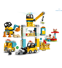 Lego Duplo - Cantiere Edile con Gru a Torre - 10933 Lego Duplo - Cantiere Edile con Gru a Torre - 10933