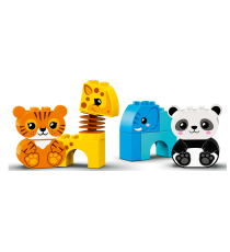 Lego Duplo - Il Treno degli Animali con Elefante, Tigre, Panda e Giraffa - 10955 Lego Duplo - Il Treno degli Animali con Elefante, Tigre, Panda e Giraffa - 10955