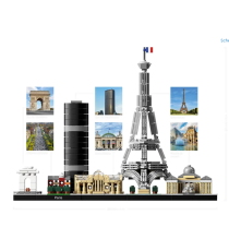 Lego Architecture - Parigi  - 21044 Lego Architecture - Parigi  - 21044