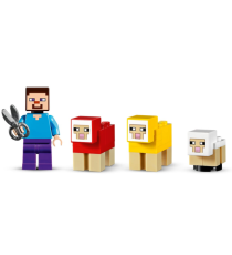 Lego Minecraft -  La Fattoria della Lana - 21153 Lego Minecraft -  La Fattoria della Lana - 21153