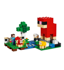 Lego Minecraft -  La Fattoria della Lana - 21153 Lego Minecraft -  La Fattoria della Lana - 21153