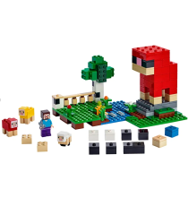Lego Minecraft -  La Fattoria della Lana - 21153 Lego Minecraft -  La Fattoria della Lana - 21153