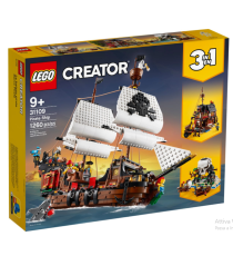 Lego Creator 3 in 1 - Galeone dei Pirati - 31109 Lego Creator 3 in 1 - Galeone dei Pirati - 31109