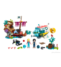 Lego Friends - La Missione di Soccorso dei Delfini - Playset con Barca e Sottomarino, Relitto e Figure dei Delfini - 41378 Lego Friends - La Missione di Soccorso dei Delfini - Playset con Barca e Sottomarino, Relitto e Figure dei Delfini - 41378