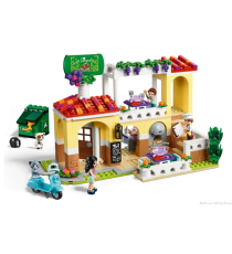 Lego Friends - Il Ristorante di Heartlake City - Set Pizzeria con 3 Mini-Doll, Scooter e 2 Figure di Gatti - 41379 Lego Friends - Il Ristorante di Heartlake City - Set Pizzeria con 3 Mini-Doll, Scooter e 2 Figure di Gatti - 41379