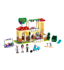Lego Friends - Il Ristorante di Heartlake City - Set Pizzeria con 3 Mini-Doll, Scooter e 2 Figure di Gatti - 41379 Lego Friends - Il Ristorante di Heartlake City - Set Pizzeria con 3 Mini-Doll, Scooter e 2 Figure di Gatti - 41379