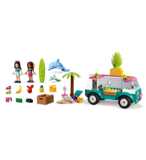 Lego Friends - Il Furgone dei Frullati - Playset con Emma, 2 Delfini e Una Spiaggia - 41397 Lego Friends - Il Furgone dei Frullati - Playset con Emma, 2 Delfini e Una Spiaggia - 41397
