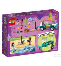 Lego Friends - Il Furgone dei Frullati - Playset con Emma, 2 Delfini e Una Spiaggia - 41397 Lego Friends - Il Furgone dei Frullati - Playset con Emma, 2 Delfini e Una Spiaggia - 41397