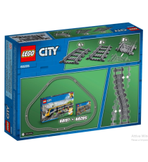 Lego City - Binari - 20 Pezzi Set Accessori di Espansione - 60205 Lego City - Binari - 20 Pezzi Set Accessori di Espansione - 60205