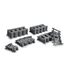 Lego City - Binari - 20 Pezzi Set Accessori di Espansione - 60205 Lego City - Binari - 20 Pezzi Set Accessori di Espansione - 60205