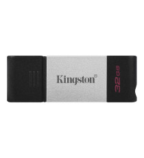 PENDRIVE 32GB USB-C DATATRAVELER DT80 KINGSTON DT80-32GB 32 GB USB 3.2 Gen 1 Drive Flash USB-C TYPE-C Fino a 200 MB/s in lettura PENDRIVE 32GB USB-C DATATRAVELER DT80 KINGSTON DT80-32GB 32 GB USB 3.2 Gen 1 Drive Flash USB-C TYPE-C Fino a 200 MB/s in lettura