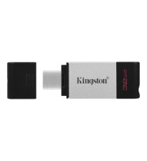 PENDRIVE 32GB USB-C DATATRAVELER DT80 KINGSTON DT80-32GB 32 GB USB 3.2 Gen 1 Drive Flash USB-C TYPE-C Fino a 200 MB/s in lettura PENDRIVE 32GB USB-C DATATRAVELER DT80 KINGSTON DT80-32GB 32 GB USB 3.2 Gen 1 Drive Flash USB-C TYPE-C Fino a 200 MB/s in lettura