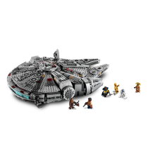Lego Star Wars - Millennium Falcon - LEGO 75257 Introvabile Set di Costruzioni Iconica Astronave con Finn 1353pz Anni 9+ Lego Star Wars - Millennium Falcon - LEGO 75257 Introvabile Set di Costruzioni Iconica Astronave con Finn 1353pz Anni 9+