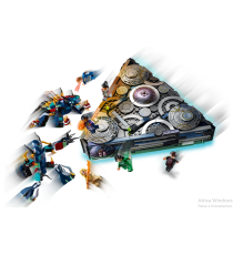 Lego Marvel - Super Heroes - L'Ascesa di Domo - Navicella Spaziale dal Film sugli Eternals con Minifigure di 2 Devianti - 76156 Lego Marvel - Super Heroes - L'Ascesa di Domo - Navicella Spaziale dal Film sugli Eternals con Minifigure di 2 Devianti - 76156
