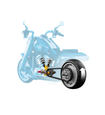 Lego Creator Expert - Harley-Davidson Fat Boy - LEGO 10269 -Lego Introvabile- 1023pz Anni 16+ Lego Creator Expert - Harley-Davidson Fat Boy - LEGO 10269 -Lego Introvabile- 1023pz Anni 16+
