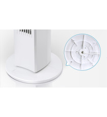 VENTILATORE A TORRETTA CON CONTROLLI ANALOGICI - 3 VELOCITA' - SENZA PALE - 45W A COLONNA - OSCILLAZIONE 85 GRADI AIGOSTAR VENTILATORE A TORRETTA CON CONTROLLI ANALOGICI - 3 VELOCITA' - SENZA PALE - 45W A COLONNA - OSCILLAZIONE 85 GRADI AIGOSTAR