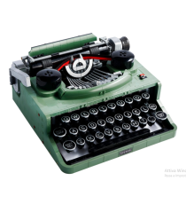 Lego Ideas - Macchina da scrivere - Lego 21327 Introvabile Design sorprendente ricco di dettagli Anni 18+ 2079pz