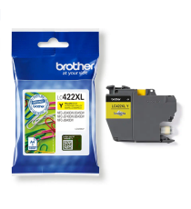 ORIGINALE BROTHER LC422XLY GIALLA CARTUCCIA ORIGINALE PER BROTHER MFC J5340DW,J5740DW,J6540DW,J6940DW LC-422XL 1.500 PAGINE ORIGINALE BROTHER LC422XLY GIALLA CARTUCCIA ORIGINALE PER BROTHER MFC J5340DW,J5740DW,J6540DW,J6940DW LC-422XL 1.500 PAGINE