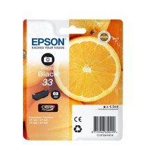 EPSON T3341 NERA FOTO C13T33414010 CARTUCCIA ORIGINALE PER EPSON EXPRESSION PREMIUM XP530 XP630 XP635 XP830 33 CAPACITA 4,5ML