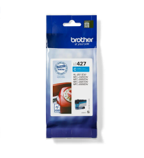 ORIGINALE BROTHER LC427C CIANO CARTUCCIA ORIGINALE PER BROTHER HL J6010DW,MFC J5955DW,J6955,J6957,J6959 LC-427 1.500 PAGINE