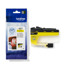 ORIGINALE BROTHER LC427Y GIALLO CARTUCCIA ORIGINALE PER BROTHER HL J6010DW,MFC J5955DW,J6955,J6957,J6959 LC-427 1.500 PAGINE