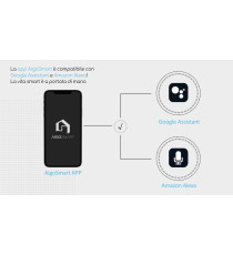 PLAFONIERA SMART 18W WIFI RGB+CCT (3000K-6500K) 1300 LUMEN D340*H80mm COMPATIBILE CON ALEXA E GOOGLE ASSISTANT - AIGOSTAR PLAFONIERA SMART 18W WIFI RGB+CCT (3000K-6500K) 1300 LUMEN D340*H80mm COMPATIBILE CON ALEXA E GOOGLE ASSISTANT - AIGOSTAR