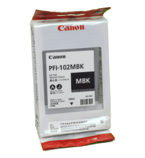 CANON PFI-102MBK MATTE BLACK 0894B001 CARTUCCIA ORIGINALE PER CANON IPF500 IPF600 IPF700 LP17 LP24 PFI102MB 130ML CANON PFI-102MBK MATTE BLACK 0894B001 CARTUCCIA ORIGINALE PER CANON IPF500 IPF600 IPF700 LP17 LP24 PFI102MB 130ML